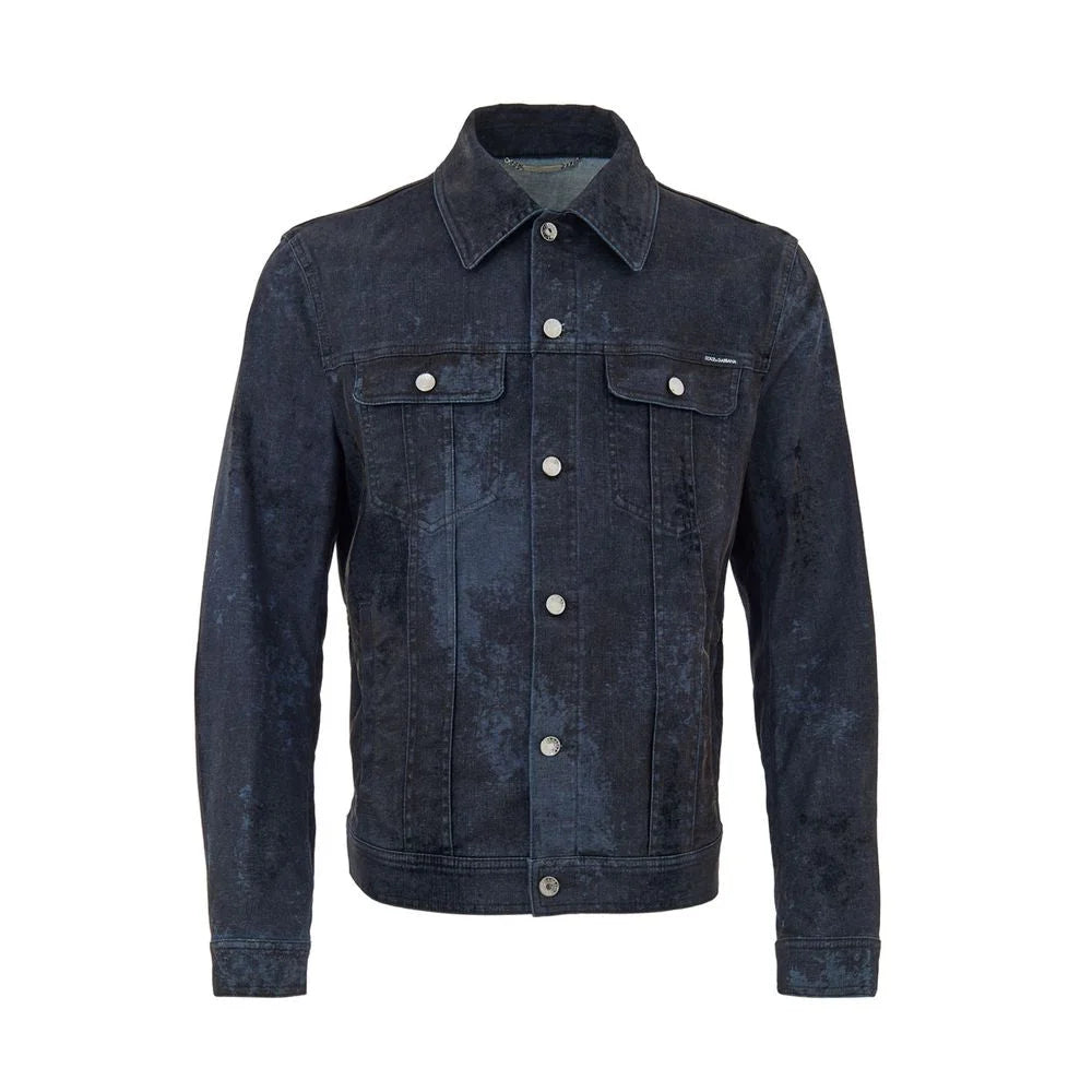 Dolce & Gabbana Gray Cotton Mini Skirt - IT56 | 3XL