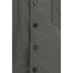 Dolce & Gabbana Gray Cotton Shortsleeve Shirt