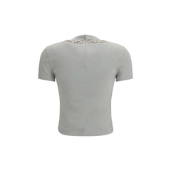 Dolce & Gabbana Gray Cotton T-Shirt - IT44 | L