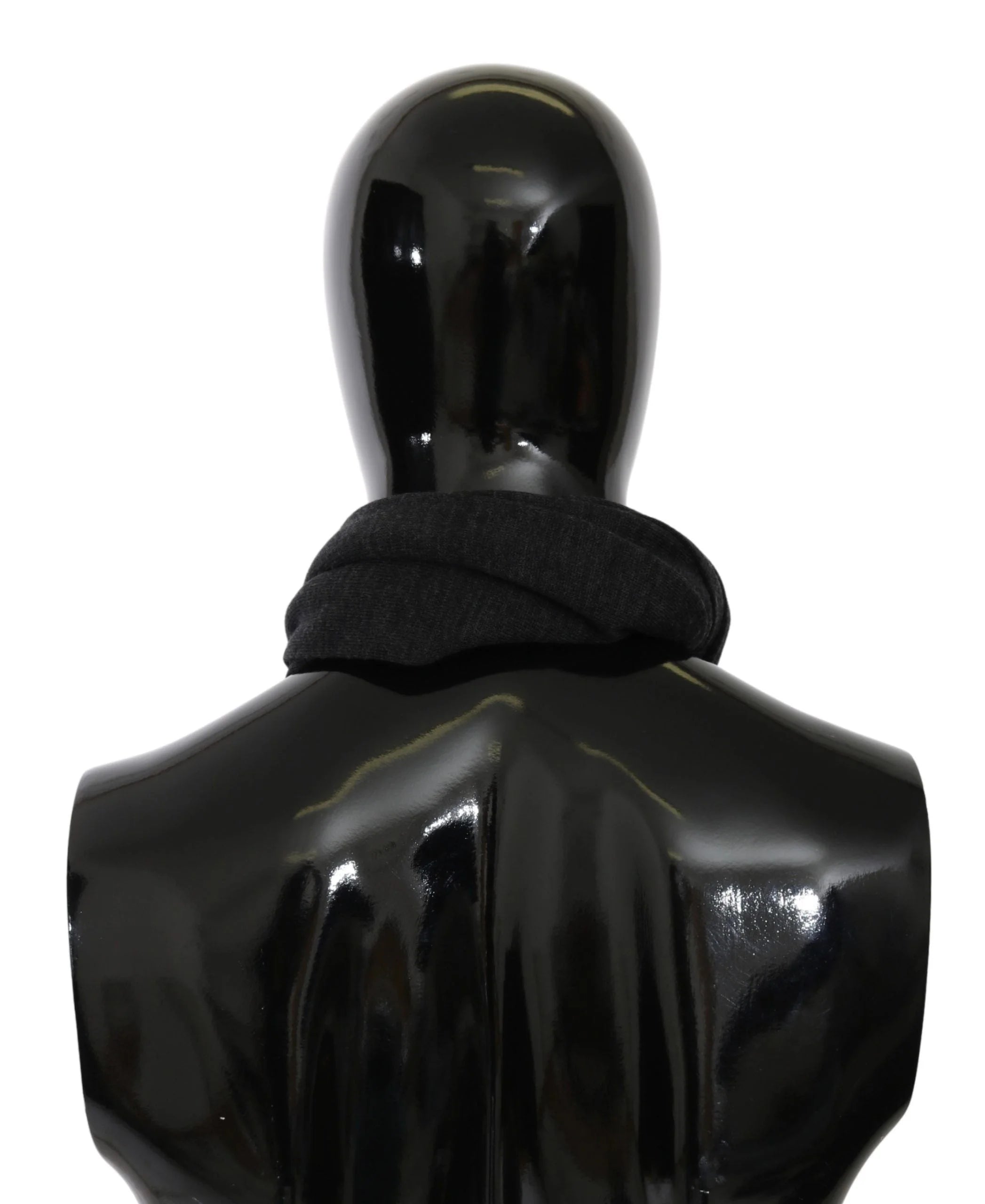 Dolce & Gabbana Gray #DGLovesLondon Wool Wrap Wool Scarf - Scarves & Shawls