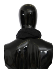 Dolce & Gabbana Gray #DGLovesLondon Wool Wrap Wool Scarf - Scarves & Shawls