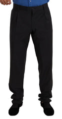 Dolce & Gabbana Gray Dress Trouser VENTANNI Dress Pants - IT54 | XL - Trousers
