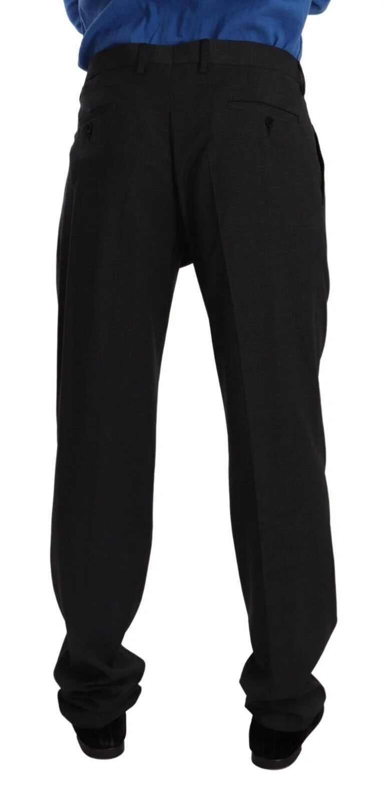 Dolce & Gabbana Gray Dress Trouser VENTANNI Dress Pants - IT54 | XL - Trousers