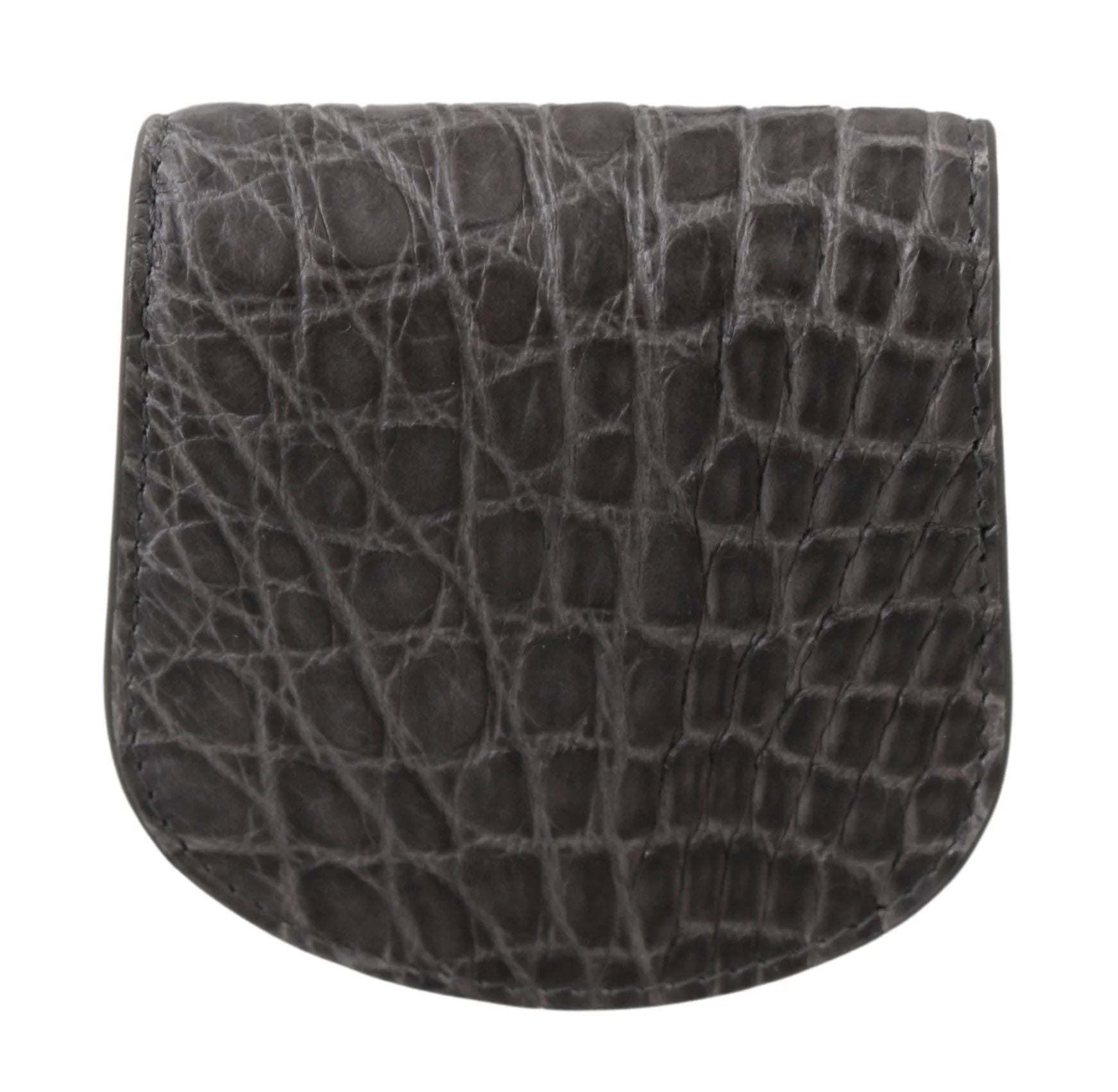 Dolce & Gabbana Gray Exotic Skin Condom Case Holder Pocket Wallet - Sex Toys & Erotic Games