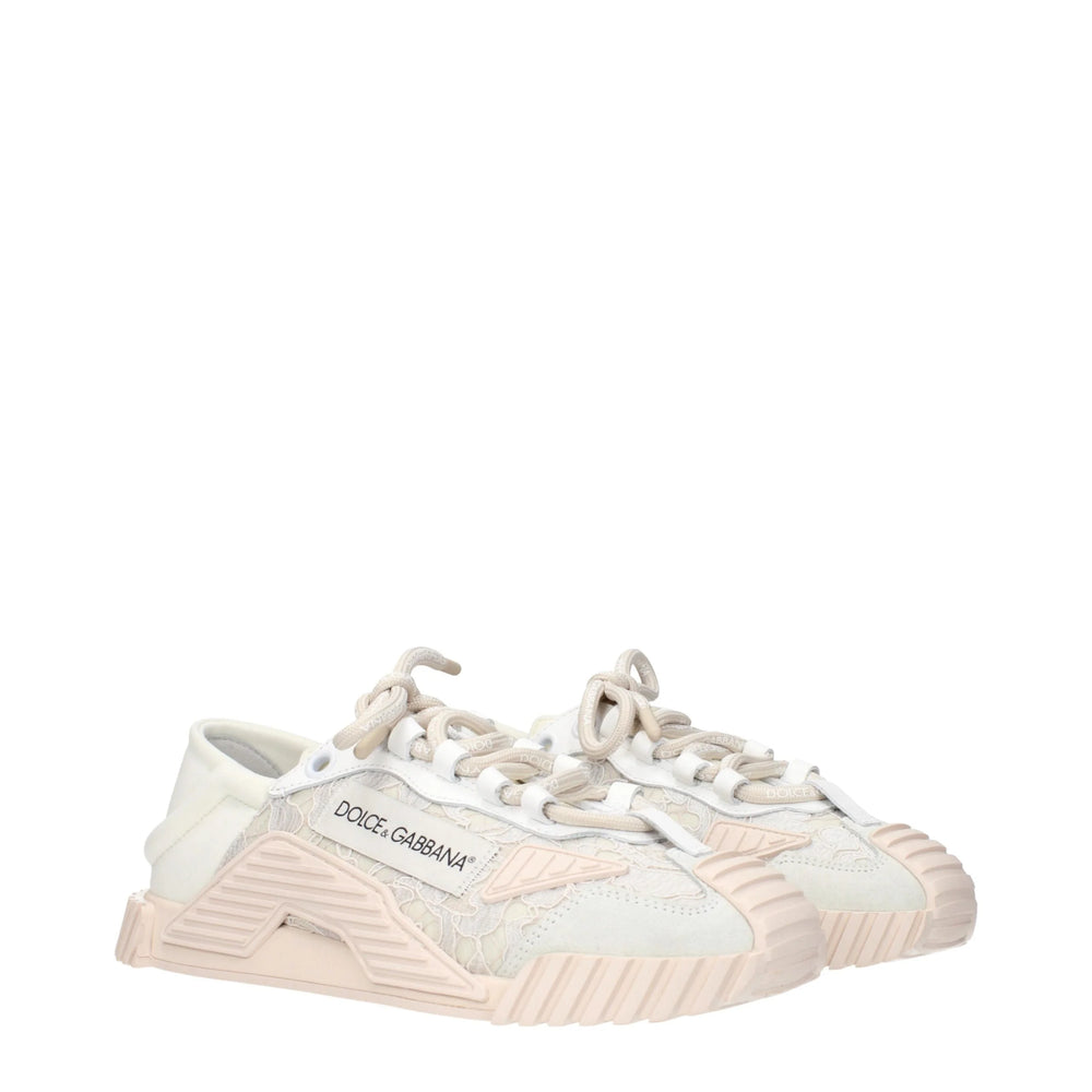 Dolce & Gabbana Gray Fabric Sneakers - EU36/US6