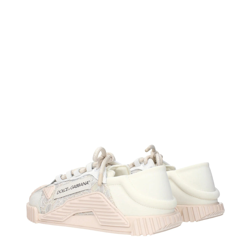 Dolce & Gabbana Gray Fabric Sneakers - EU36/US6