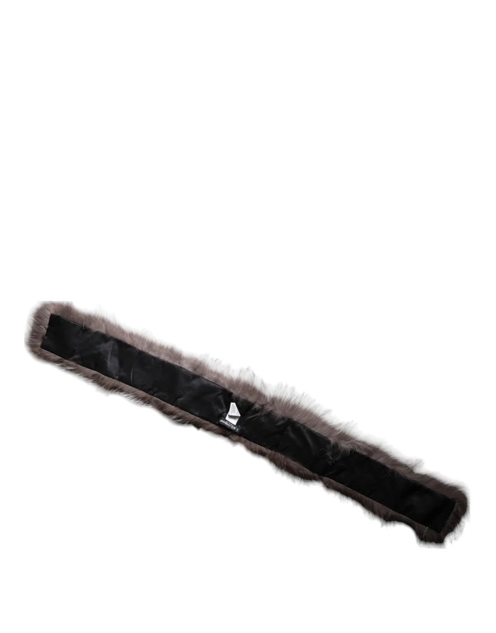 Dolce & Gabbana Gray Fox Fur Neck Wrap Warmer Winter Scarf - Scarves & Shawls