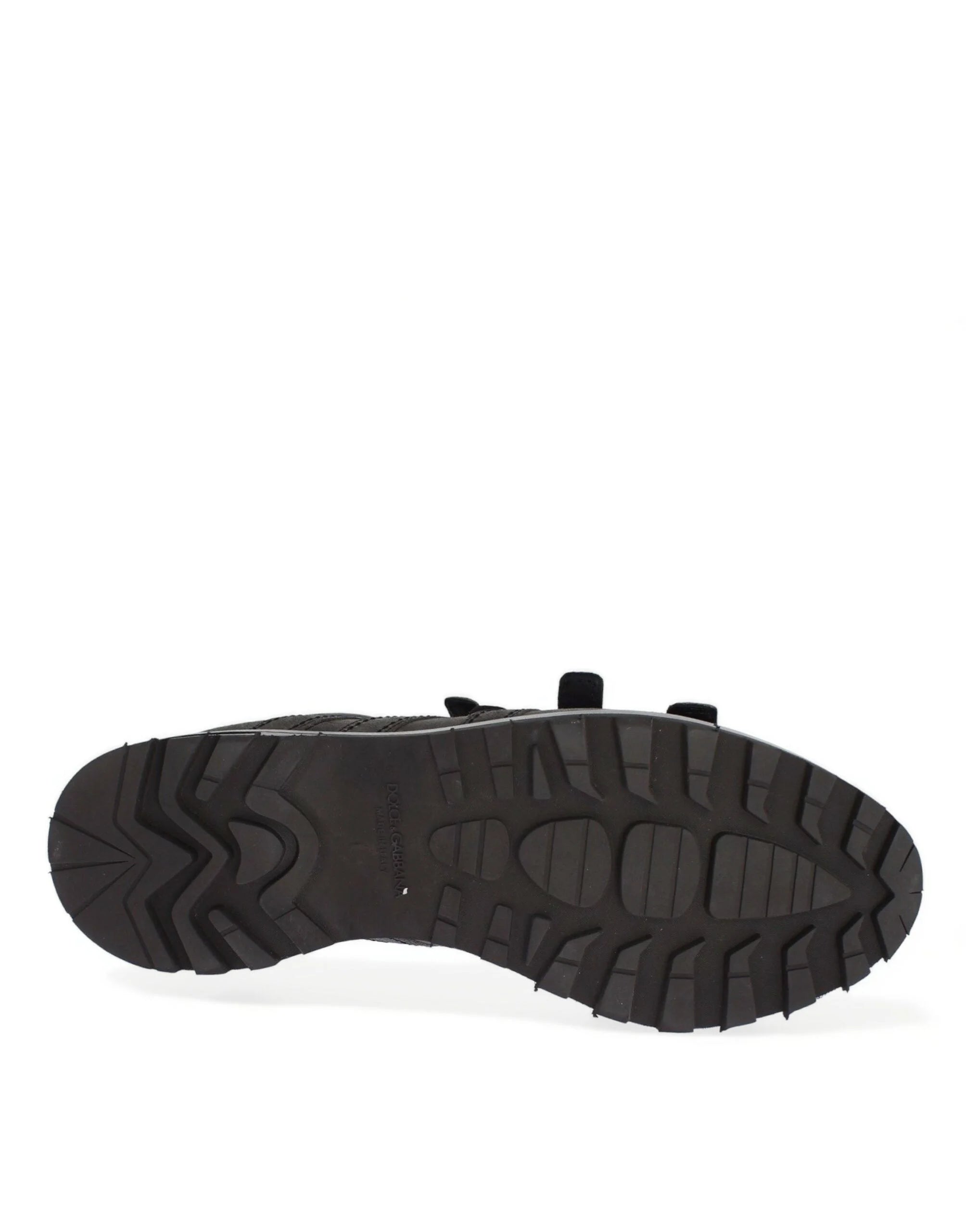 Šedé boty na kotník s popruhem Dolce & Gabbana z kůže - EU39.5/US6.5