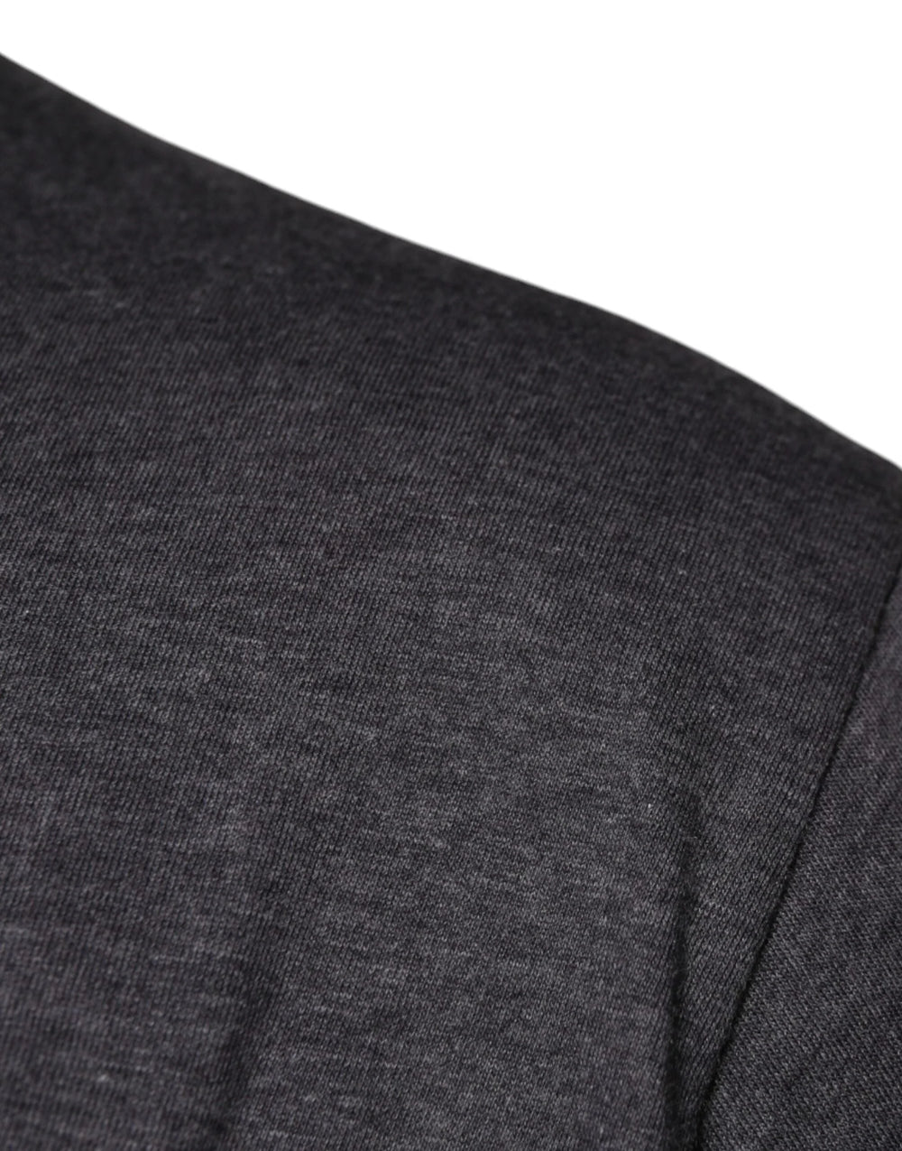 Dolce & Gabbana Gray Logo Patch Cotton Crew Neck T-shirt - IT54 | XL - T-Shirts