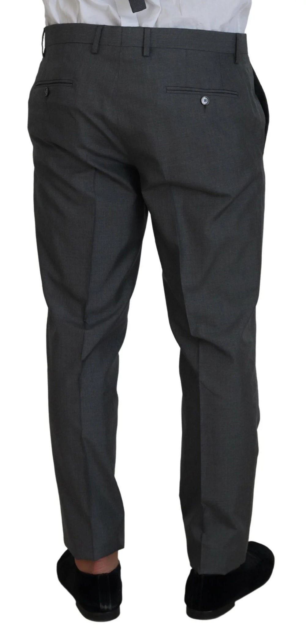 Dolce & Gabbana Gray MARTINI 3 Piece Slim Fit Suit - Suits