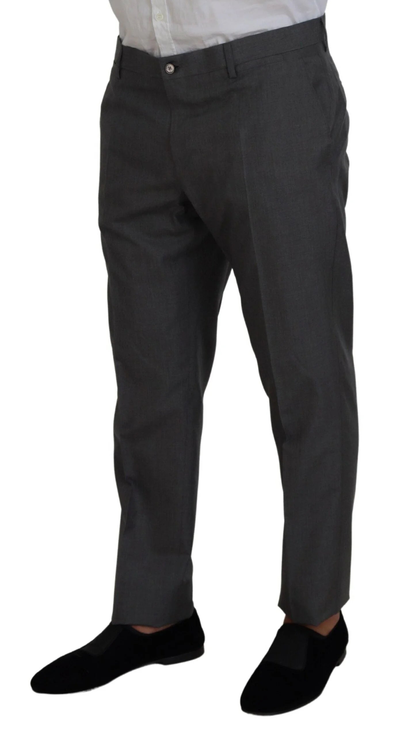 Dolce & Gabbana Gray MARTINI 3 Piece Slim Fit Suit - Suits