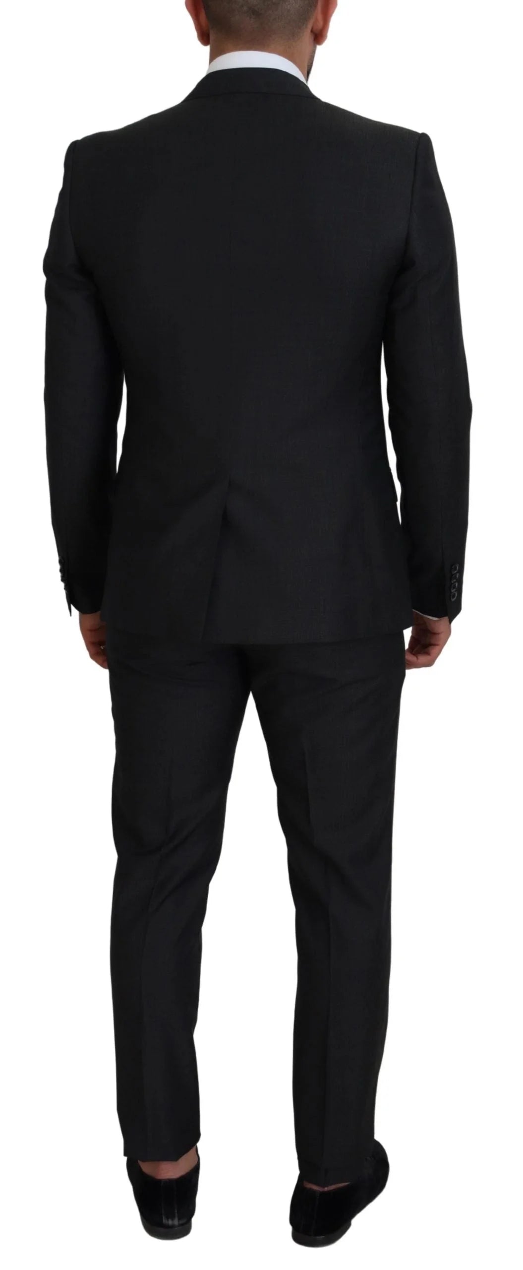 Dolce & Gabbana Gray MARTINI 3 Piece Slim Fit Suit - Suits