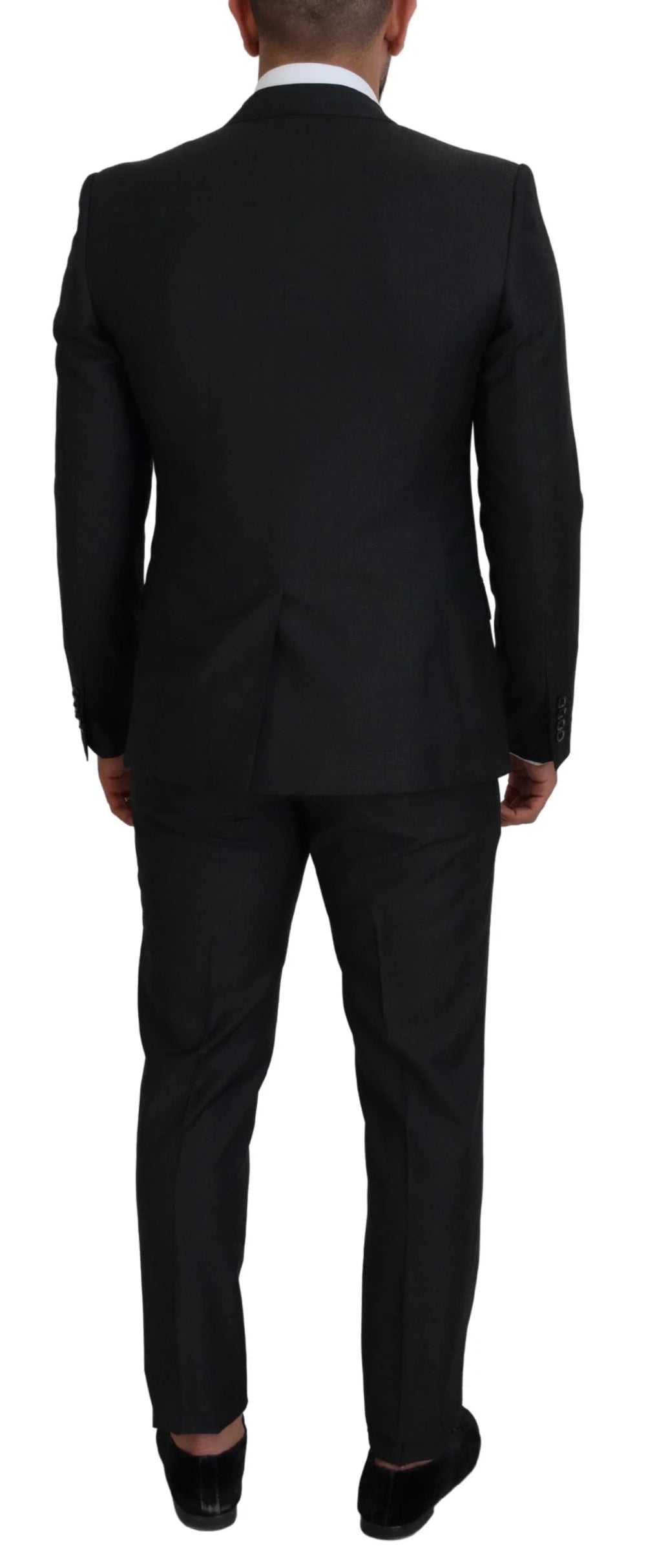 Dolce & Gabbana Gray MARTINI 3 Piece Slim Fit Suit - Suits