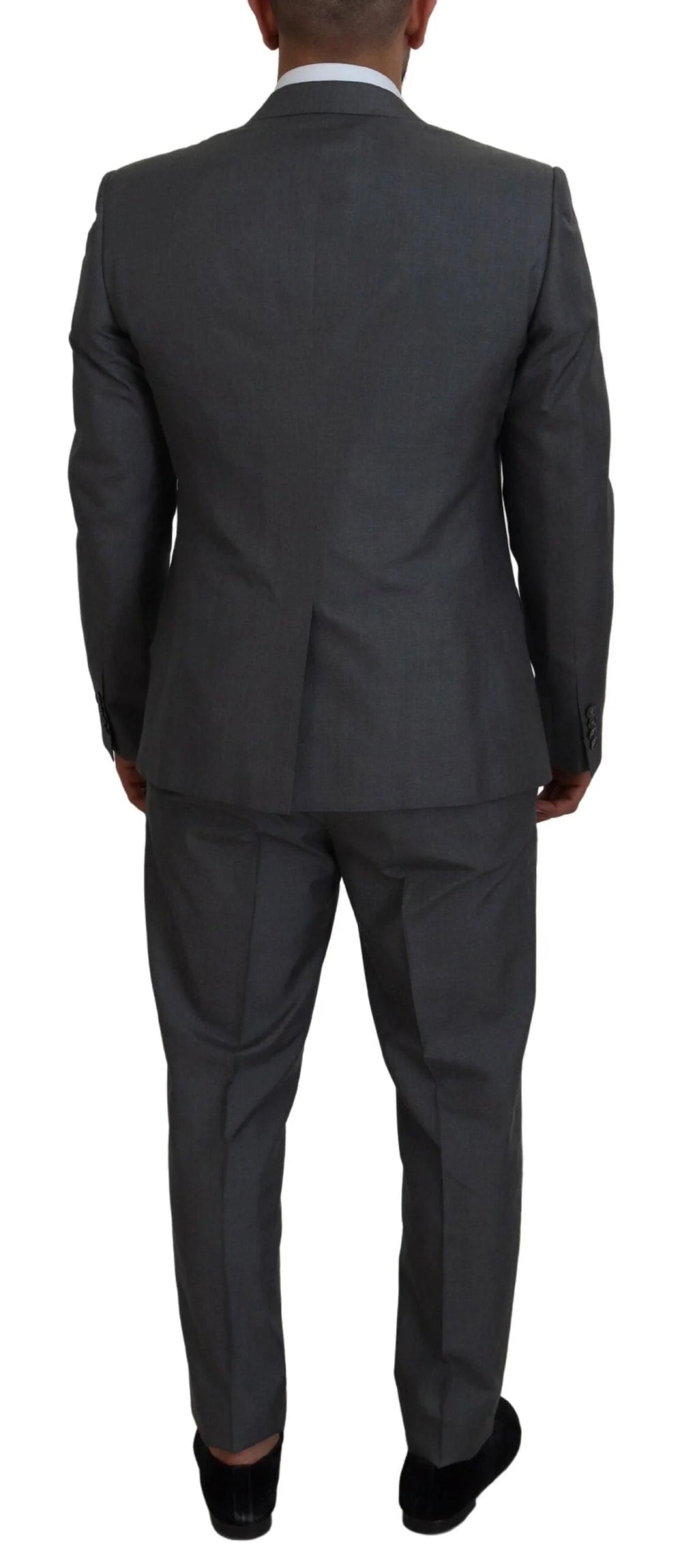 Dolce & Gabbana Gray MARTINI 3 Piece Slim Fit Suit - Suits