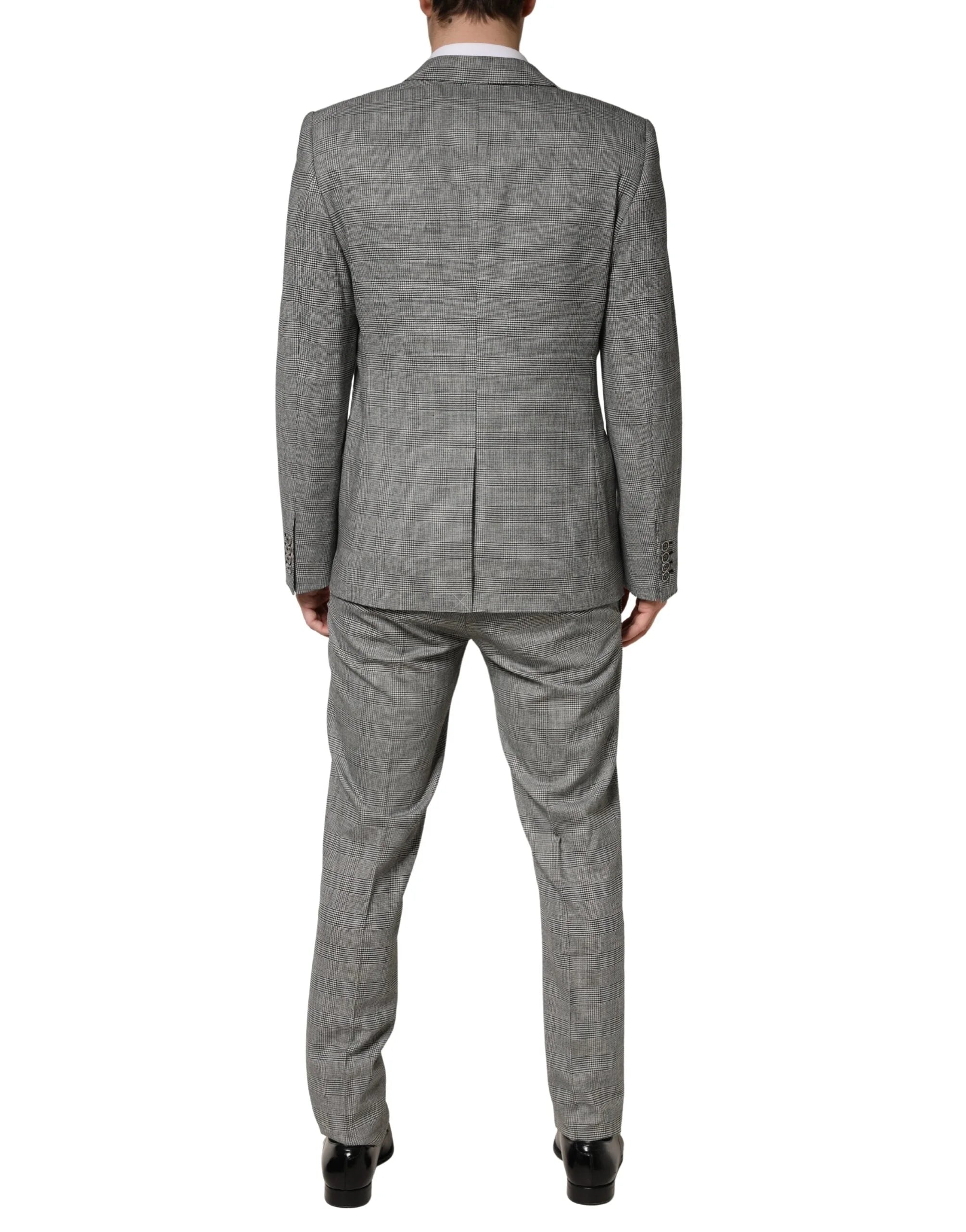 Dolce & Gabbana Gray MARTINI Single Breasted Formal 2PC Suit - IT50 | L