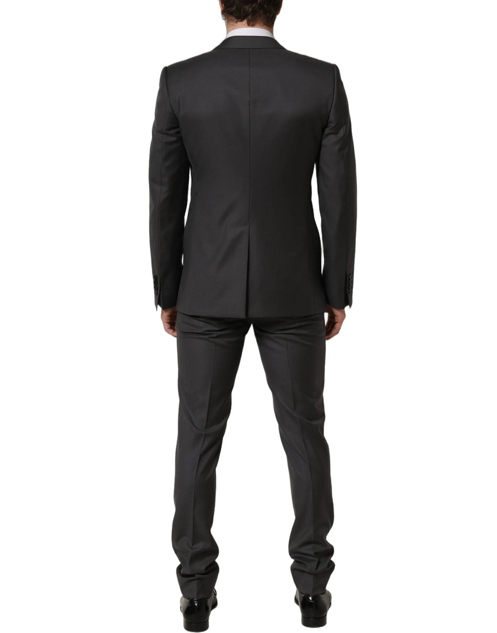 Dolce & Gabbana Gray MARTINI Slim Fit Formal 2Piece Men Suit - IT48 | M