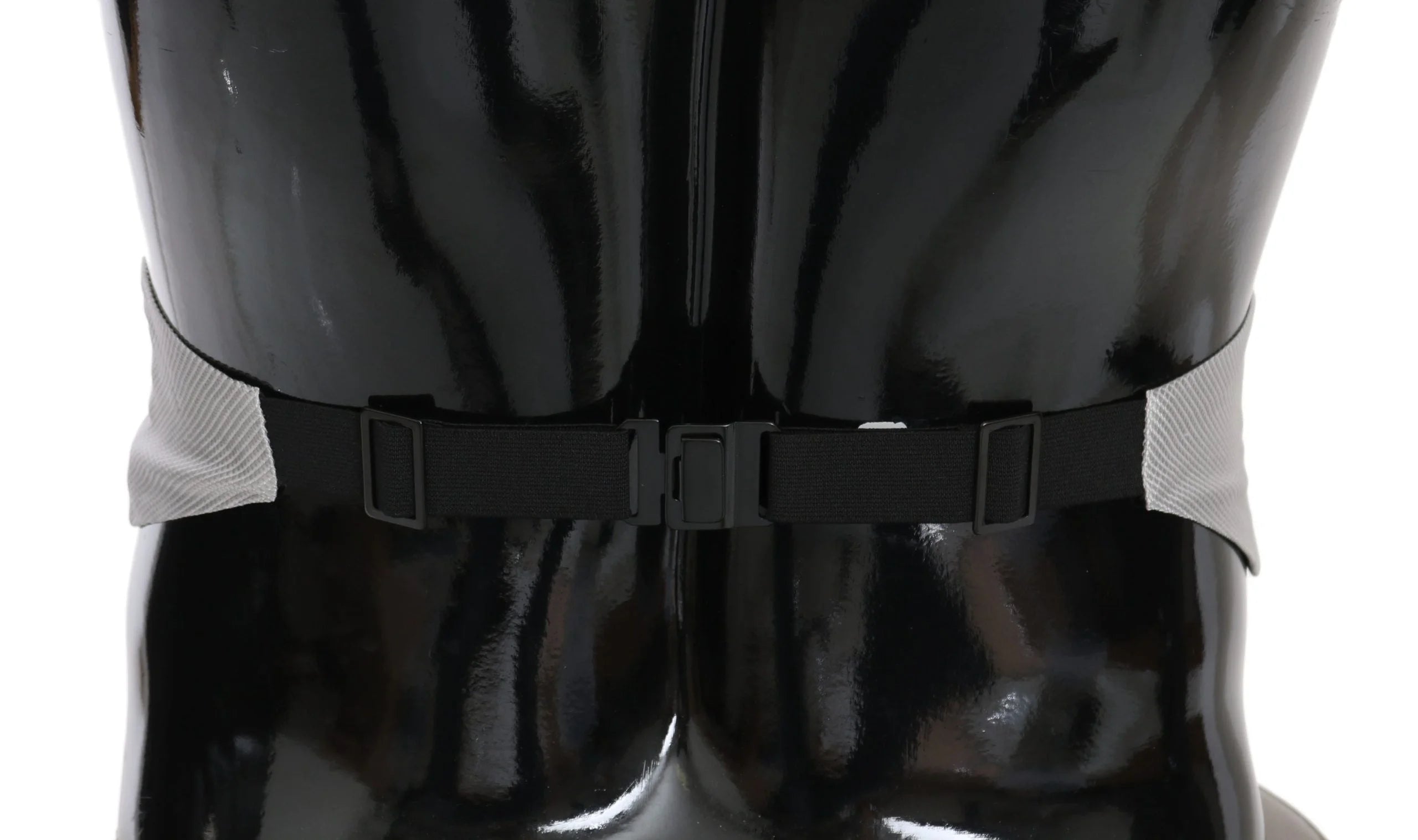 Dolce & Gabbana Gray Men Waist Belt 100% Silk Cummerbund - Suspenders