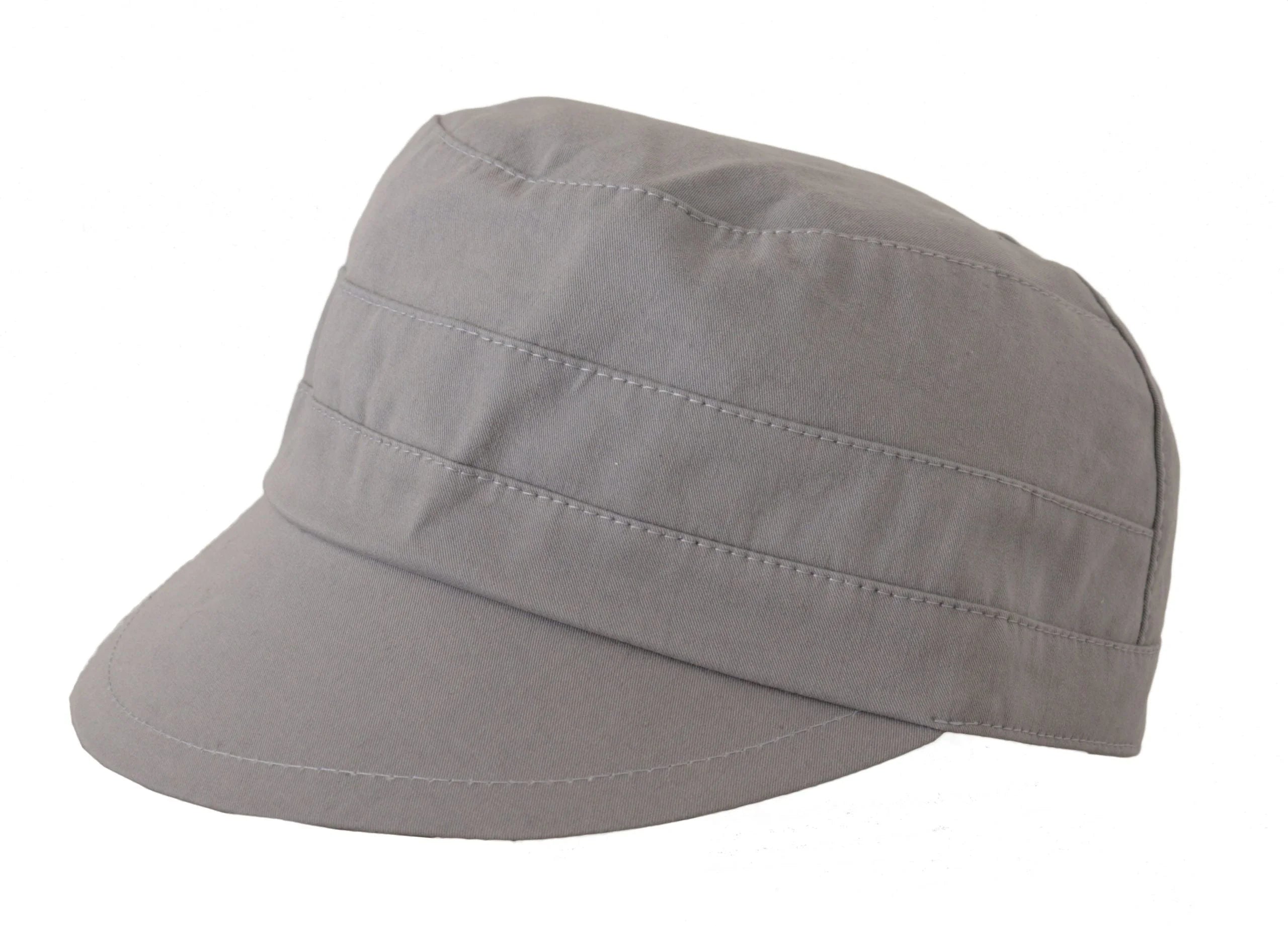 Dolce & Gabbana Gray Newsboy Cap Men Capello Cotton Hat - 60 cm|XL