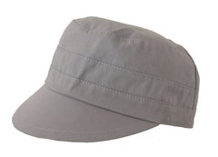 Dolce & Gabbana Gray Newsboy Cap Men Capello Cotton Hat - 60 cm|XL