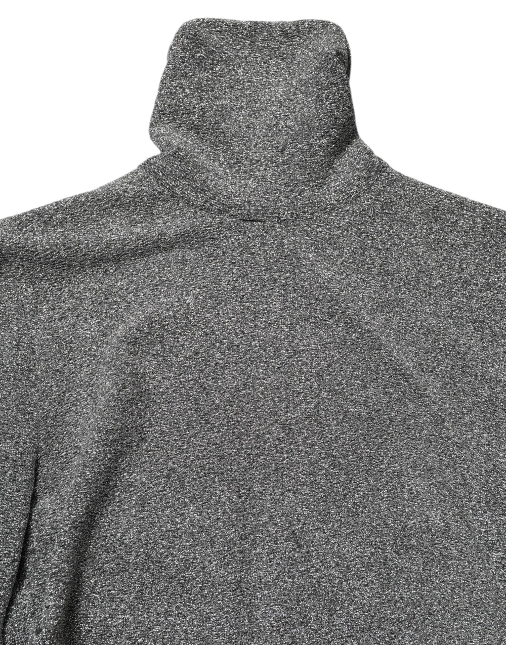 Dolce & Gabbana Gray Nylon Bodycon Sheath Long Sleeves Dress - IT40|S - Dresses