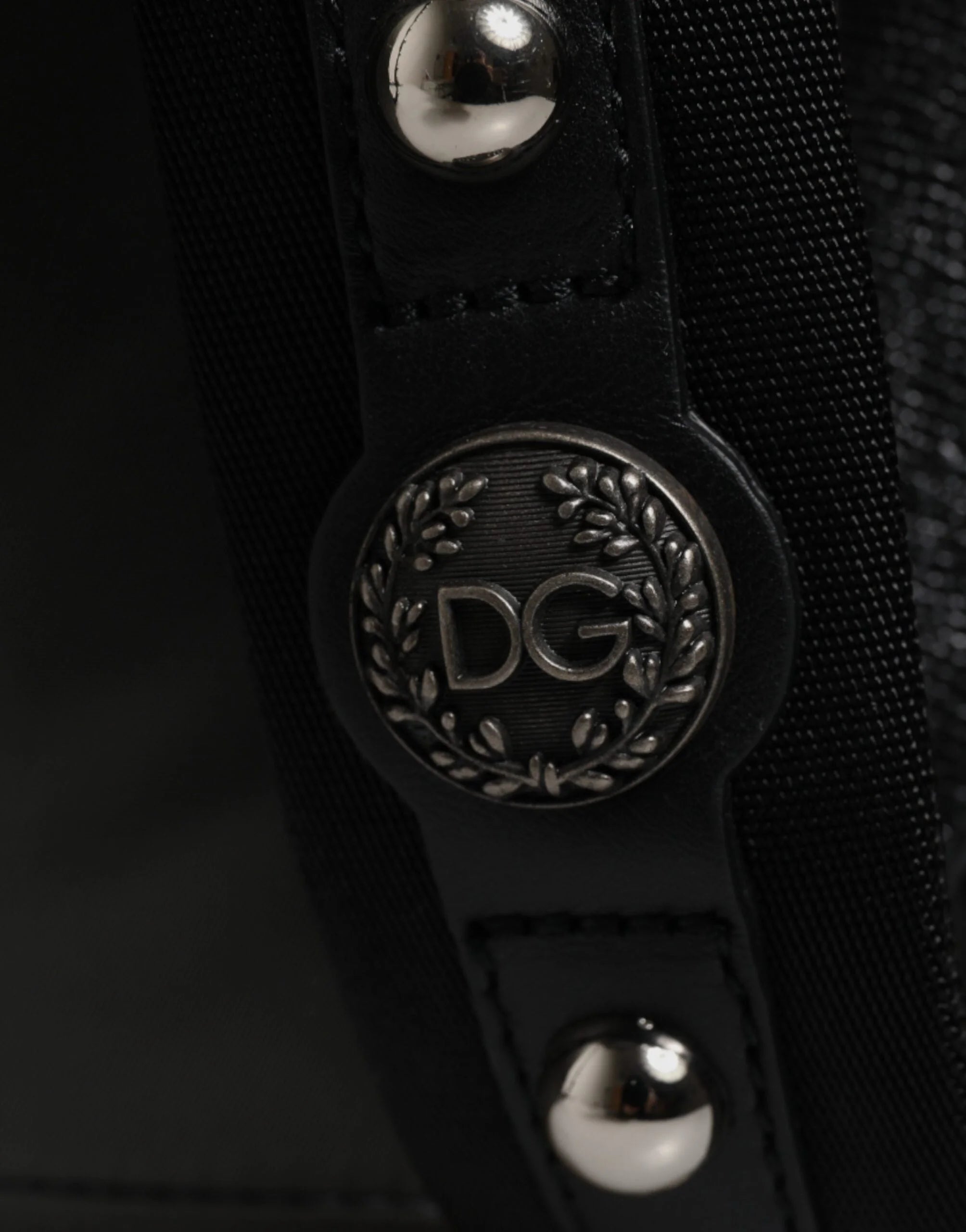 Dolce & Gabbana Gray Nylon Prince Forever School Travel Backpack Bag - Backpacks