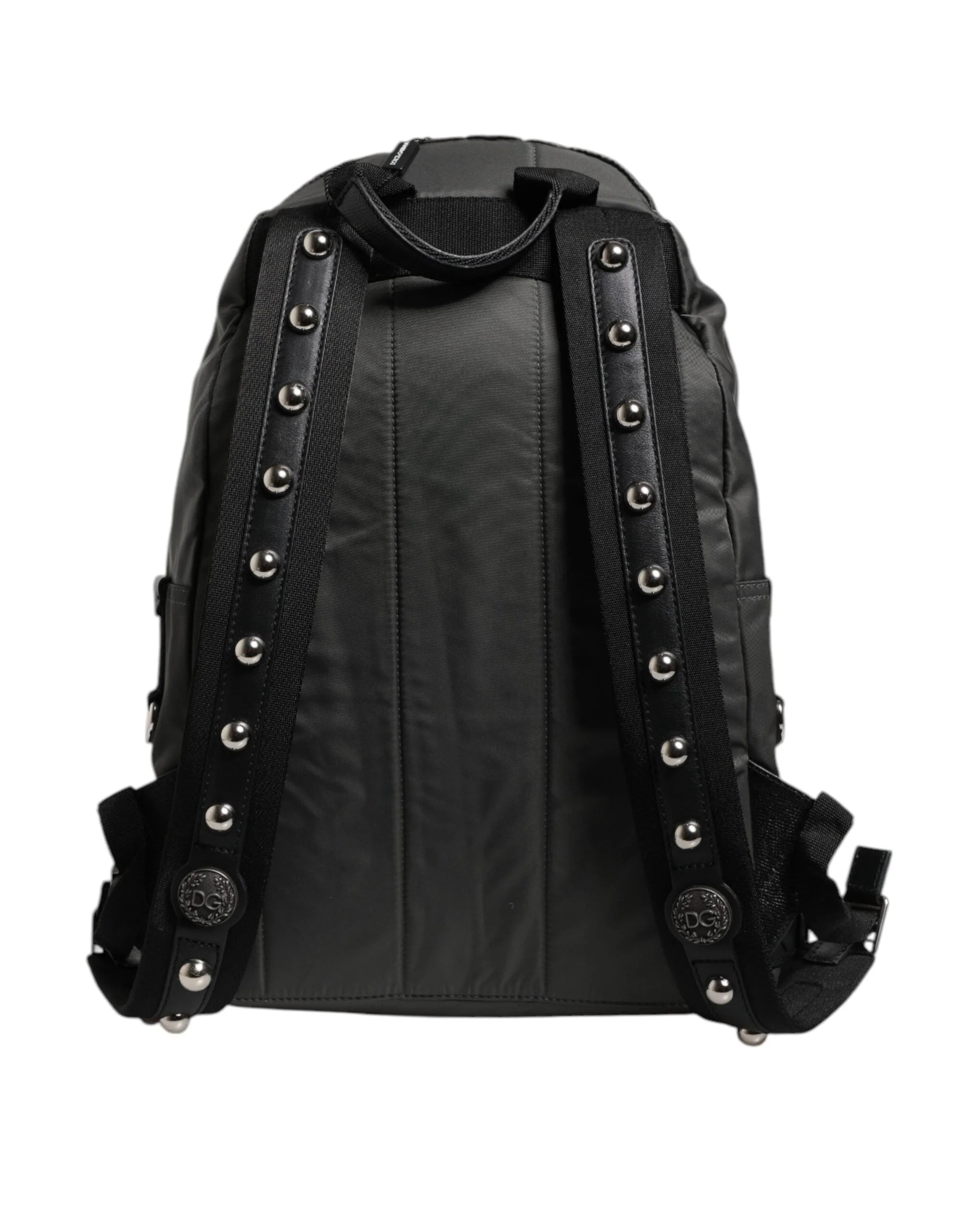 Dolce & Gabbana Gray Nylon Prince Forever School Travel Backpack Bag - Backpacks