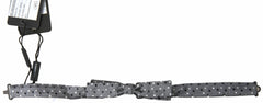 Dolce & Gabbana Gray Polka Dot Silk Adjustable Men Neck Papillon Bow Tie - Neckties