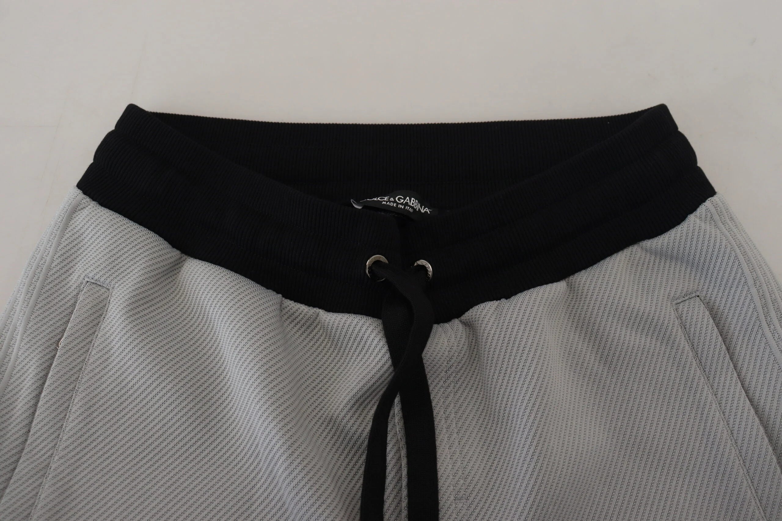 Dolce & Gabbana Gray Polyester Sweatpants Jogger Pants - IT48 | M - Joggers