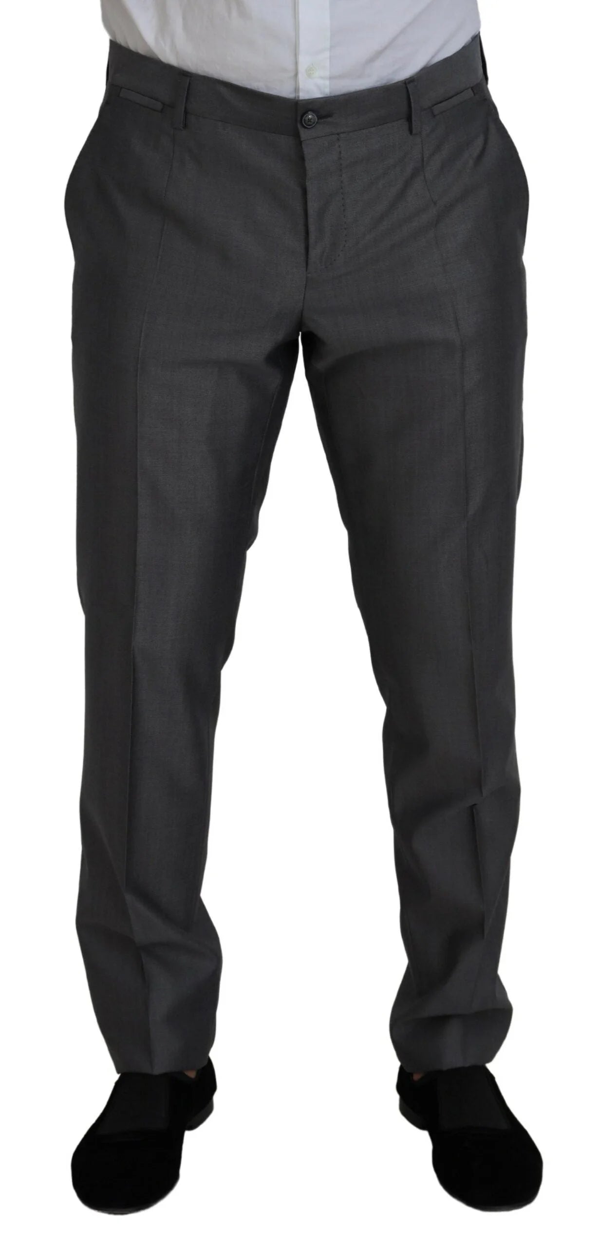 Dolce & Gabbana Gray SICILIA 3 Piece Slim Fit Suit - Suits