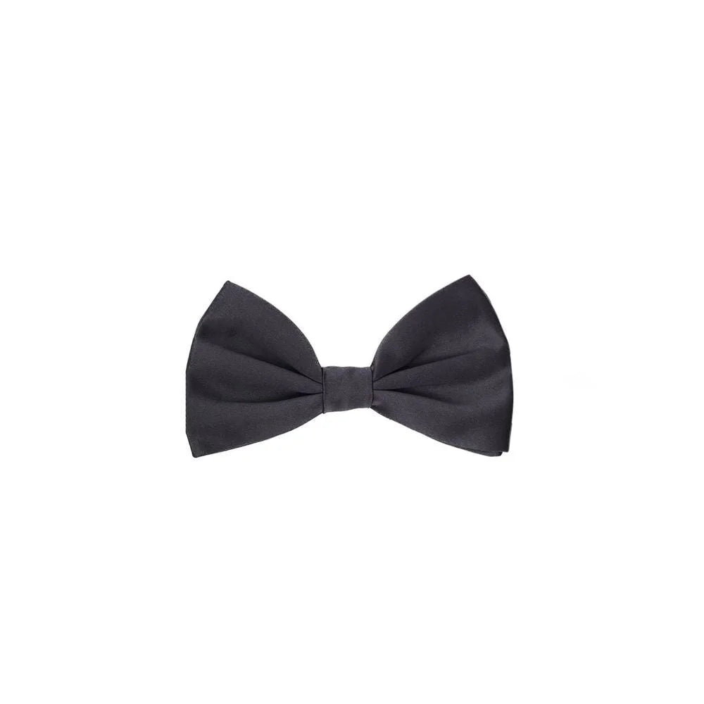 Dolce & Gabbana Gray Silk Bowtie