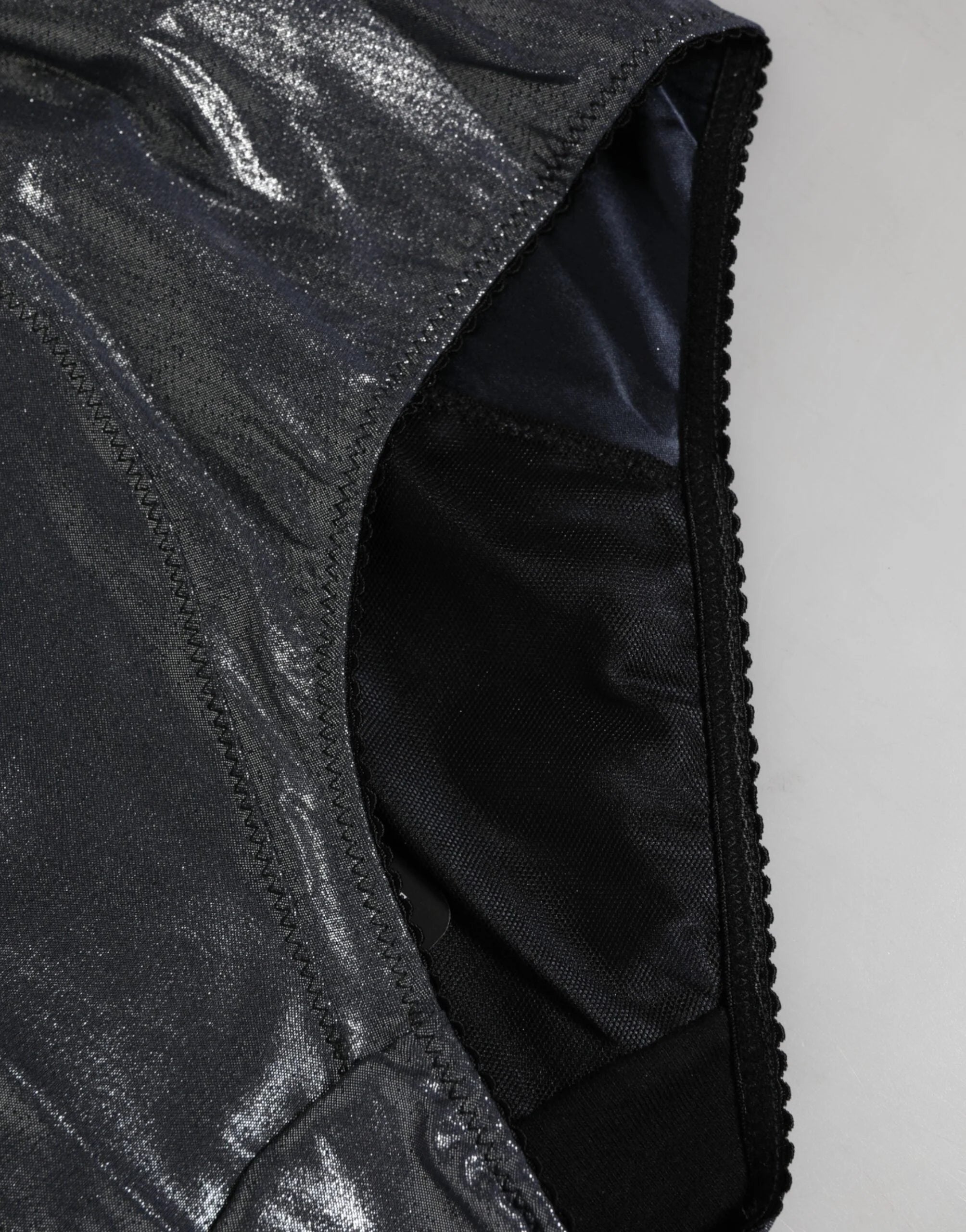 Dolce & Gabbana Gray Silk Stretch Slip Girdle Panty Underwear - IT3 | M - Shapewear