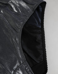 Dolce & Gabbana Gray Silk Stretch Slip Girdle Panty Underwear - IT3 | M - Shapewear