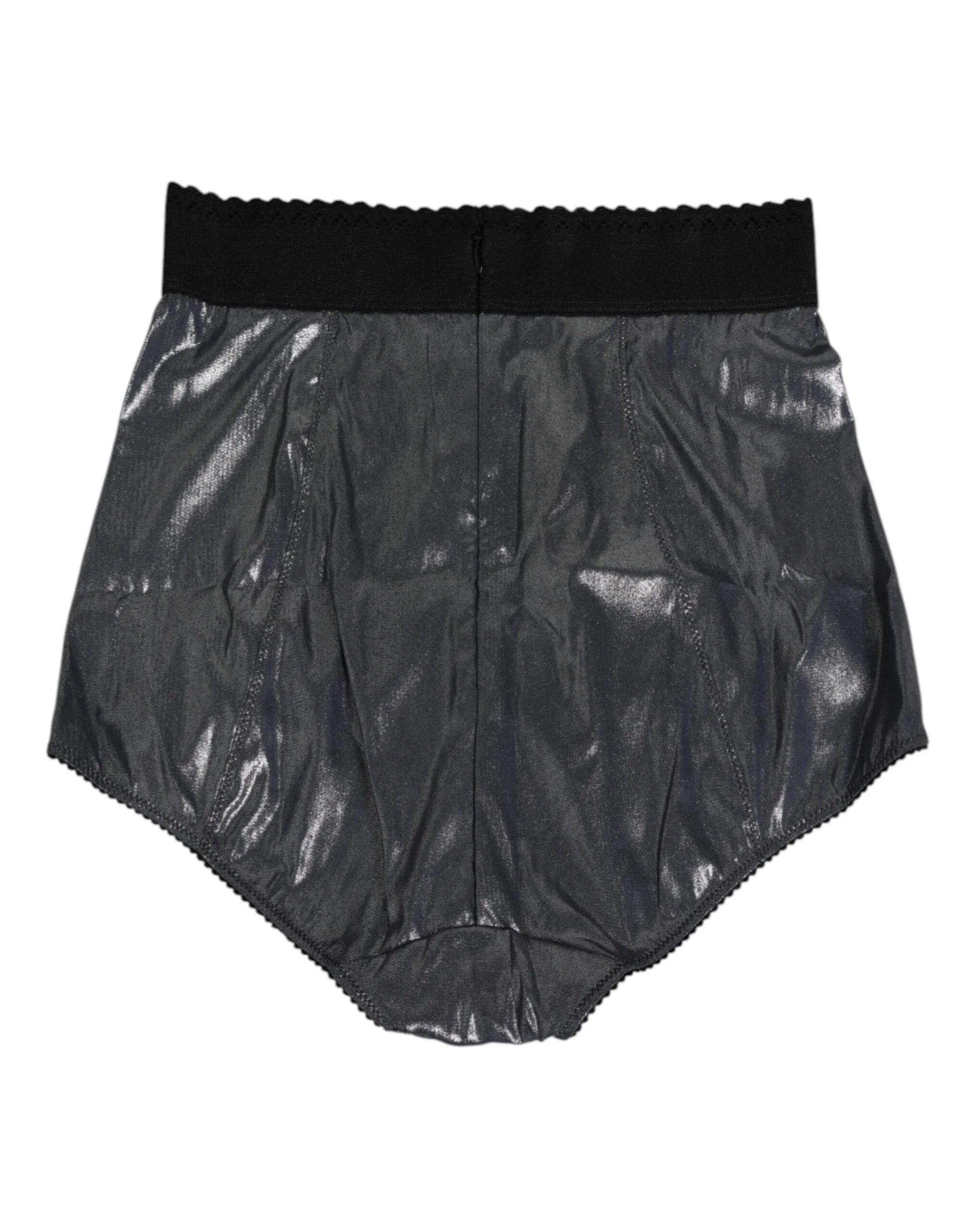 Dolce & Gabbana Gray Silk Stretch Slip Girdle Panty Underwear - IT3 | M
