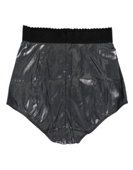 Dolce & Gabbana Gray Silk Stretch Slip Girdle Panty Underwear - IT3 | M