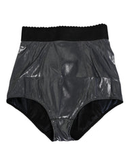 Dolce & Gabbana Gray Silk Stretch Slip Girdle Panty Underwear - IT3 | M