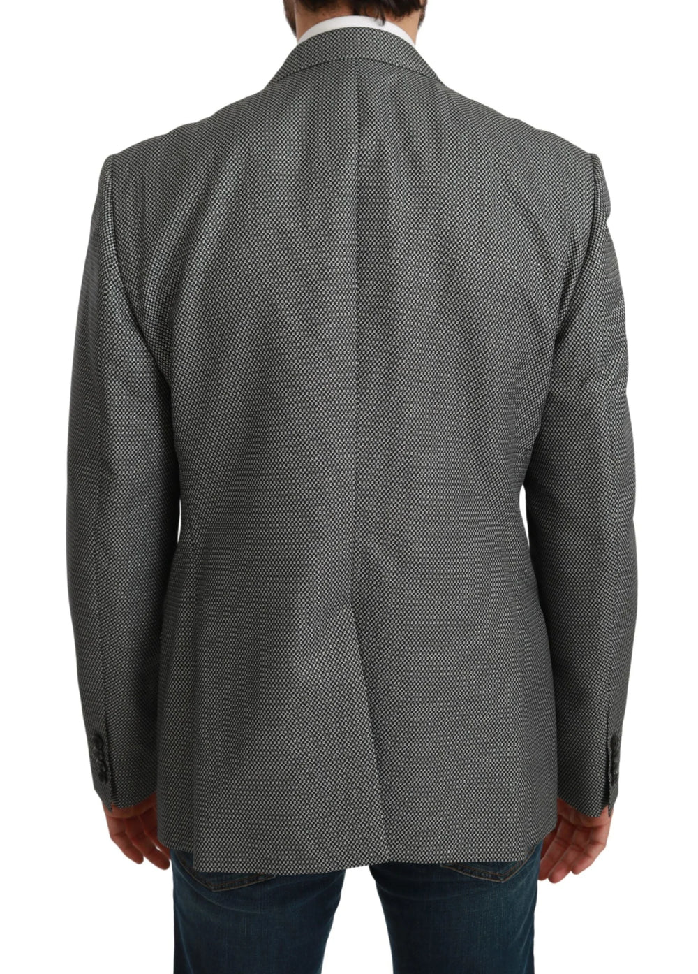 Dolce & Gabbana Gray Slim Fit Formal MARTINI Blazer - IT54 | XL - Sport Jackets