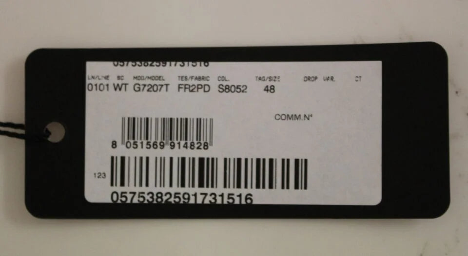 Dolce & Gabbana Gray Striped Wool Single Breasted Vest - IT48 | M - Vests