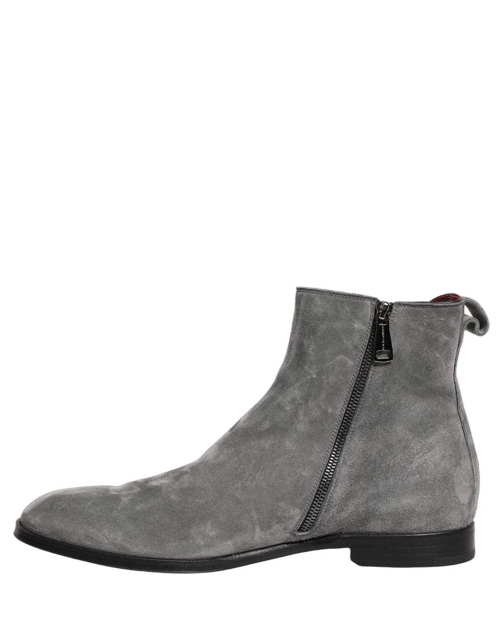 Botas Chelsea Dolce & Gabbana Grises Botas de Cuero Suede