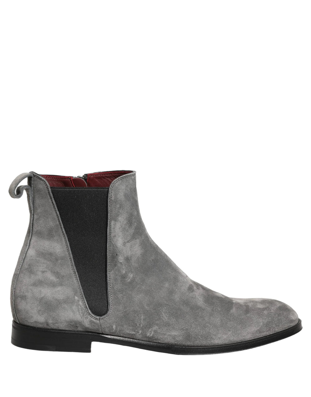 Botas Chelsea Dolce & Gabbana Grises Botas de Cuero Suede