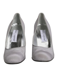 Dolce & Gabbana Gray Suede Leather High Heel Pumps Shoes - EU40/US9.5 - Heels