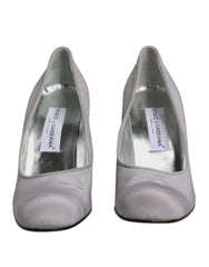 Dolce & Gabbana Gray Suede Leather High Heel Pumps Shoes - EU40/US9.5