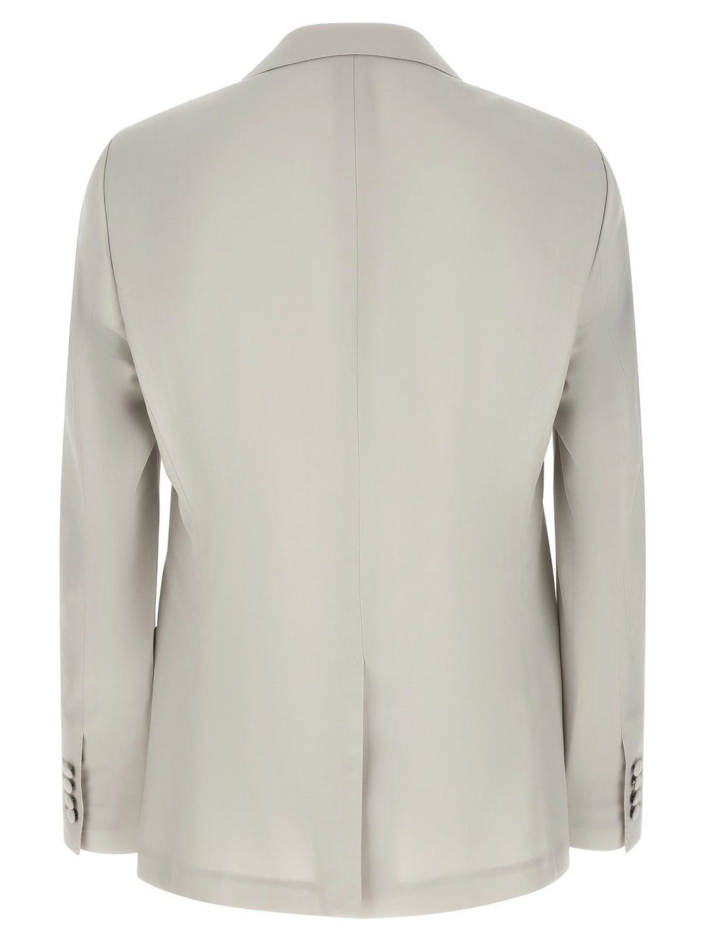 Dolce & Gabbana Gray Virgin Wool Blazer