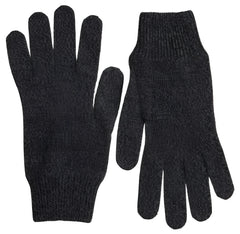Dolce & Gabbana Gray Virgin Wool Knit Hands Mitten Men Gloves - Gloves & Mittens
