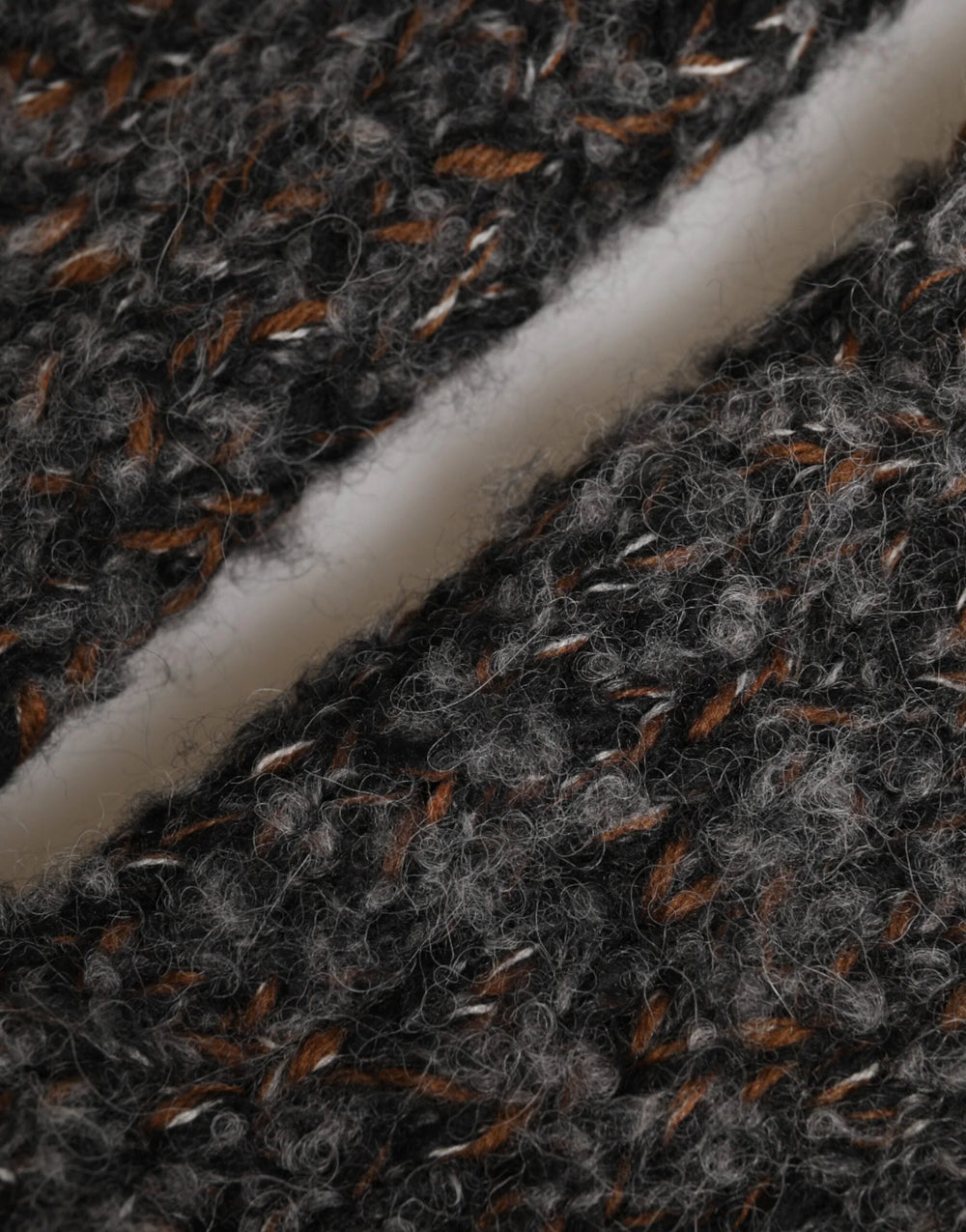 Dolce & Gabbana Gray Virgin Wool Knitted Fingerless Men Gloves - 9|M