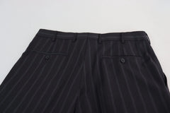 Dolce & Gabbana Gray Wool Blend Formal Trousers Pants - IT48 | M