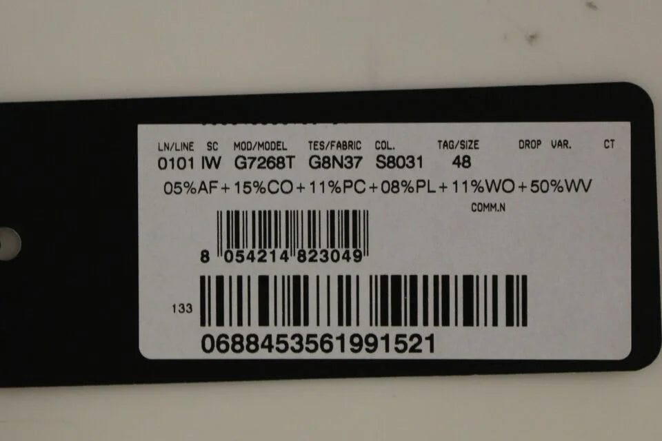 Dolce & Gabbana Gray Wool Blend Logo Vest Gilet Weste - IT48 | M - Vests