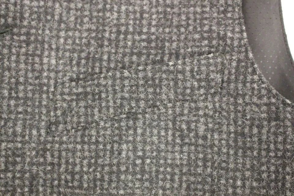 Dolce & Gabbana Gray Wool Blend Vest Gilet Weste - IT48 | M - Vests