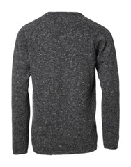 Dolce & Gabbana Gray Wool Knitted Round Neck Pullover Sweater - IT54 | XL - Sweaters