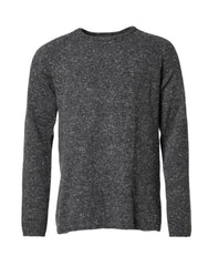 Dolce & Gabbana Gray Wool Knitted Round Neck Pullover Sweater - IT54 | XL - Sweaters