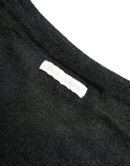 Dolce & Gabbana Gray Wool Round Neck Pullover Sweater - Sweaters